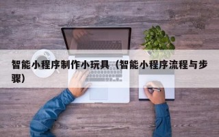 红河智能小程序制作小玩具（智能小程序流程与步骤）